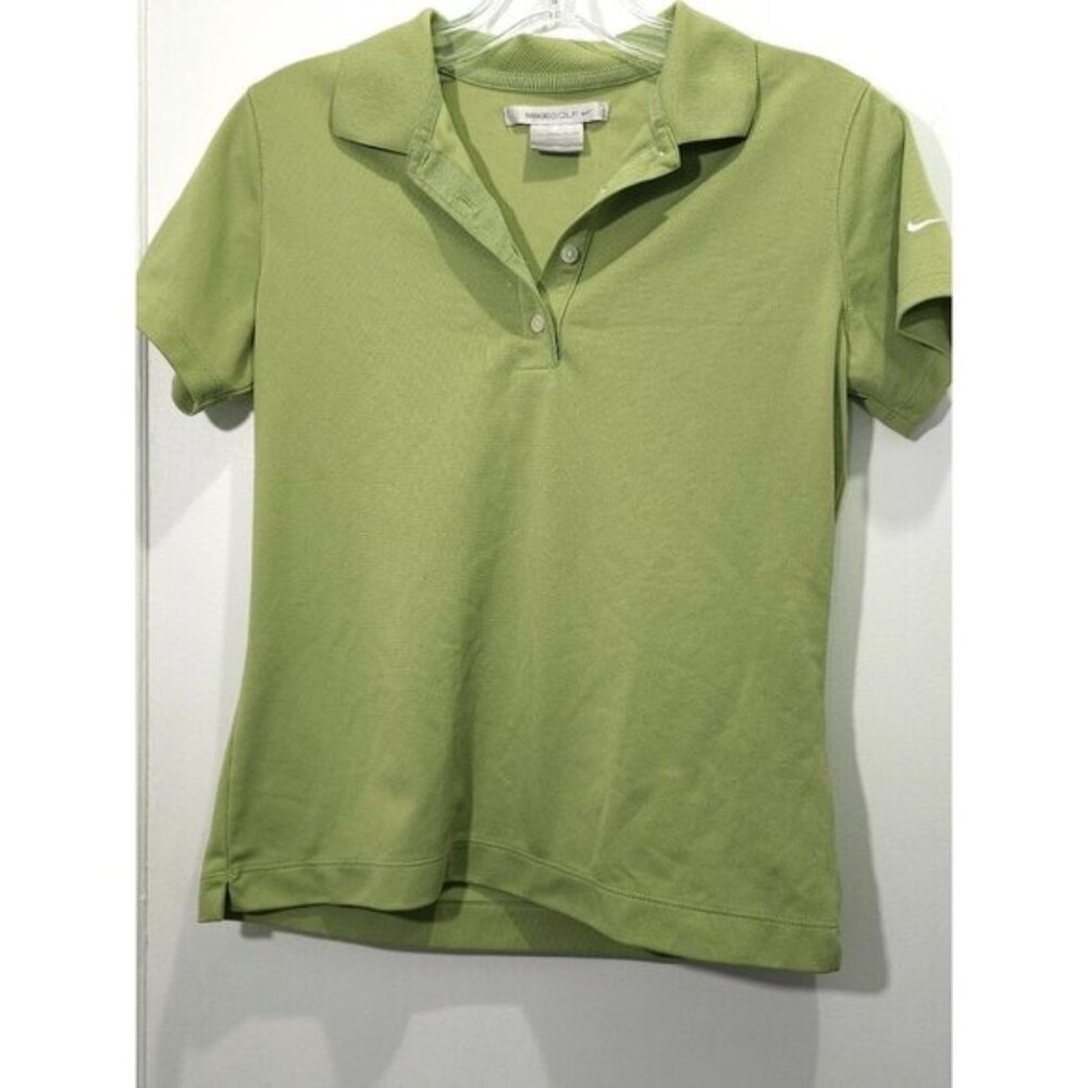 Nike Golf Polo Women’s S | Breathable Performance Fit | Spring Green Vibe